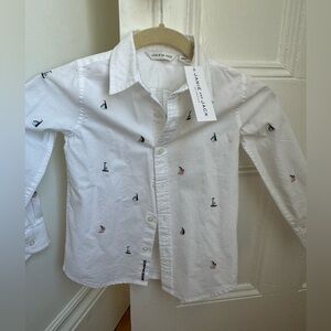 Janie & Jack Nautical Dress Shirt (boys)